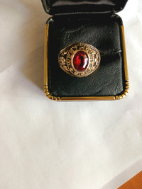 Vintage 10 K Jostens Ring