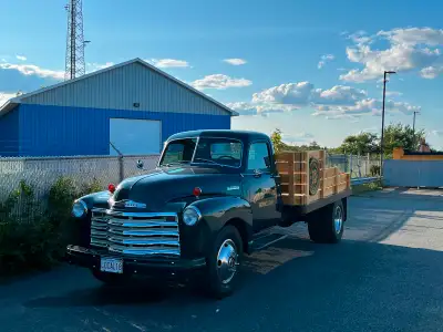 I947 truck ground up restoration 30000 not including labour Invested 25000 obo
