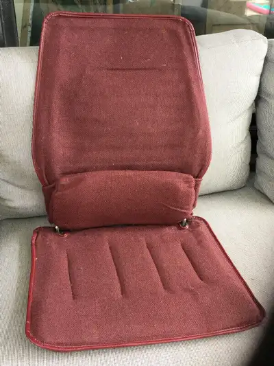 Folding Back Support Car House  or Plane Seat w/Carry Handle, View more