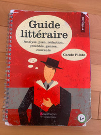Guide littéraire 4e édition de Carole Pilote avec code