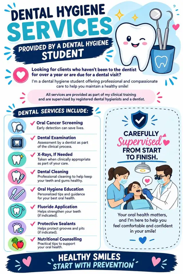 Dental Hygiene cleaning and services