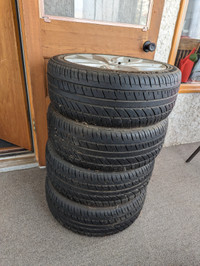 Set of 215/45ZR17 tires