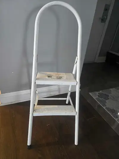 2-Step Folding Metal Step Stool/Ladder , View more