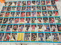 1989 O-Pee-Chee uncut sheets full set hockey cards