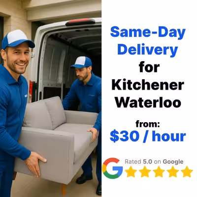 LAST-MINUTE PICKUP SERVICE Serving Kitchener, Waterloo, Cambridge & Nearby Areas Need furniture or a...