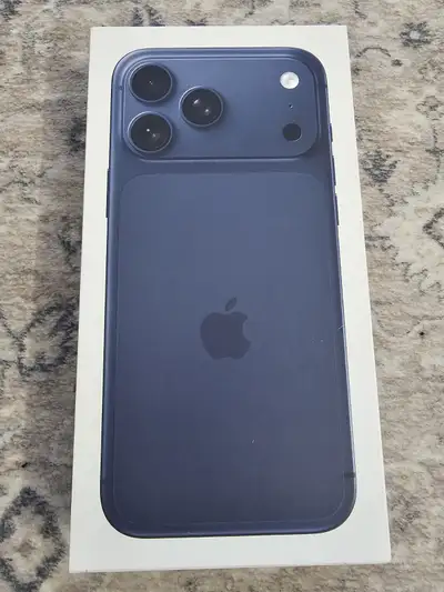 Brand New Sealed Blue iPhone 17 Pro Max 512GB - Tempered Glass, View more