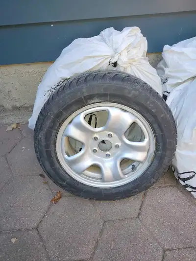 Uniroyal winter tires on rims. 16 inch 500 obo. Need gone asap.