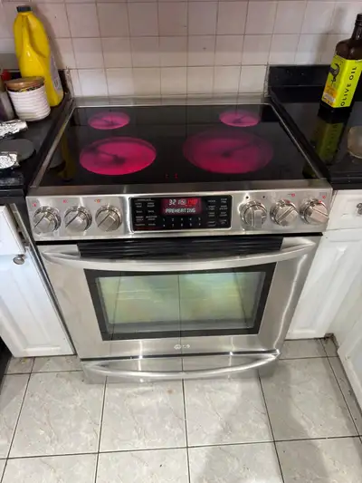 Like NEW LG slidein stove can DELIVER, View more