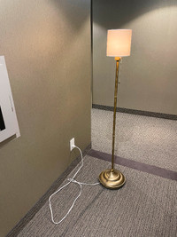 ÅRSTID Floor lamp, brass/white - Perfect Condition!