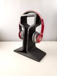 3D printed Rail Inspired Headphones Stand