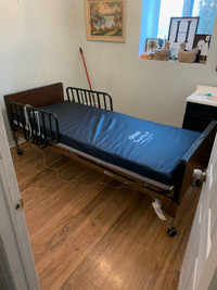 Electric Hospital Bed | Mattress | BedRails | GEO Mat