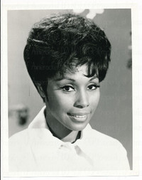 Diahann Caroll (The Late)-Julia  CBC TV Photo+Press  Sheet-1971