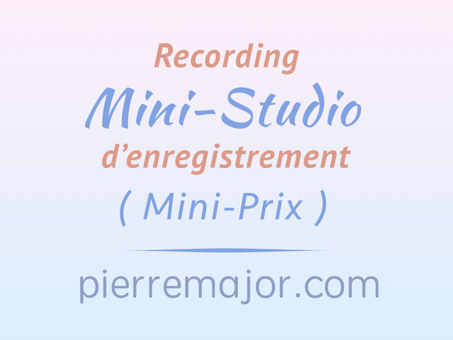 Recording Studio d’enregistrement dans Artistes et musiciens  à Ville de Montréal - Image 2