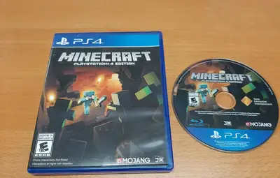 Great Condition Complete Minecraft PlayStation 4 Edition PS4 $29, View more