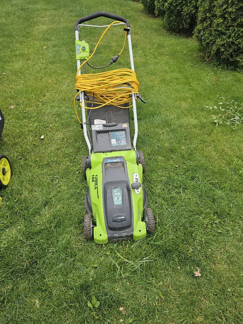 Greenworks 120v electric lawn mower Lawnmowers & Leaf Blowers St