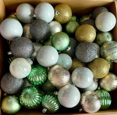 NEW 73-Piece Deluxe Christmas Ornament Set, View more
