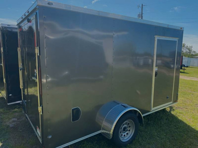 BRAND NEW 6X12SA ENCLOSED CARGO TRAILER in Other Business & Industrial in Hamilton - Image 4