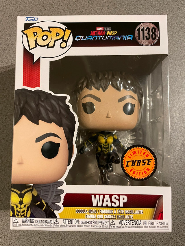 Rare CHASE Funko POP Ant-Man and the Wasp #1138 Chase Bobblehead in Toys & Games in Markham / York Region - Image 2
