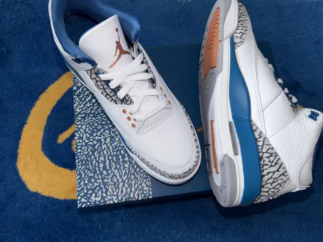 *D/S* Air Jordan (Retro) 3 - Wizards in Men's Shoes in City of Toronto - Image 9