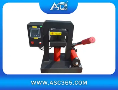 5x5in 14000Psi Manual Hydraulic Heat Press Machine Platen 110222, View more