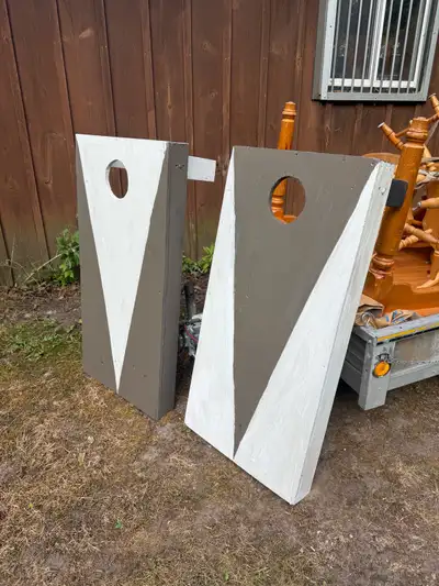 Pair of CornHole Boards! Only $129 for pair! Won’t last long!, View more
