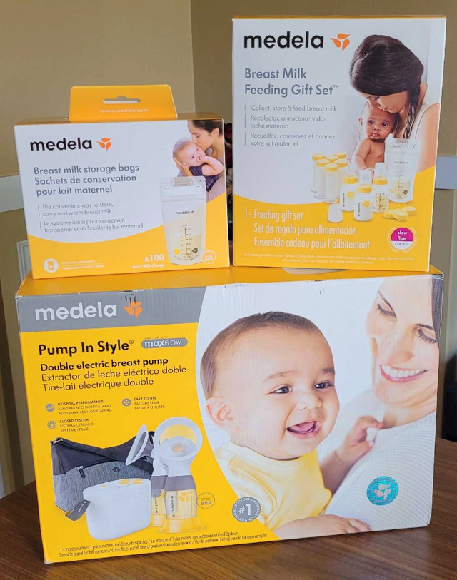 Medela** Pump - Bottles - Breastmilk storage bags in Multi-item in Delta/Surrey/Langley