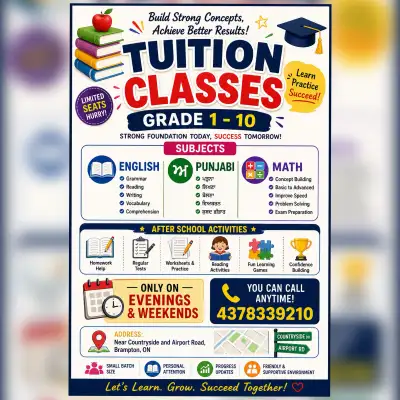 Tuition Classes, View more