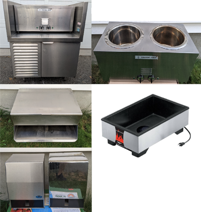 Many Restaurant Items (Metal Equipment, Appliances) Message Me, View more