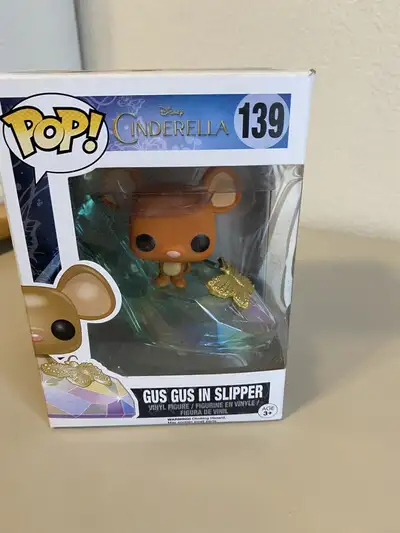 HOT TOPIC Exclusive - Funko Pop! Disney Cinderella Gus Gus In Slipper #139