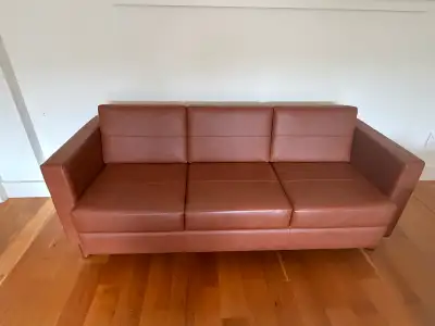 Leather sofa, View more