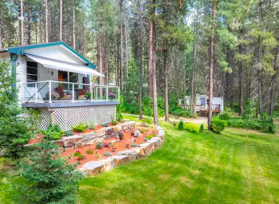 Secluded on a 2-acre Waterfront property. This 2-bedroom, 2-bathroom home, offers an open concept la...
