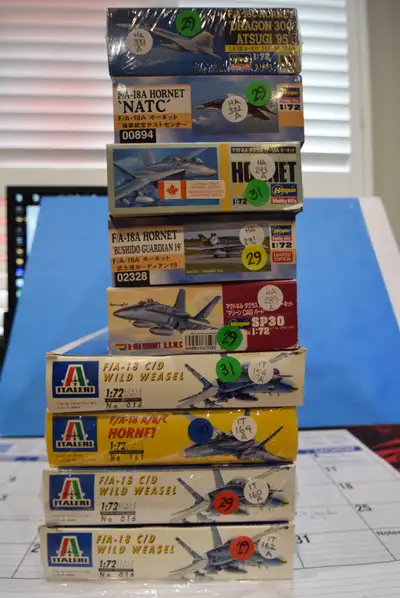 Model kits for sale- 1:72 PLEASE READ THIS ENTIRE AD BEFORE CONTACTING ME- Thank You for your intere...