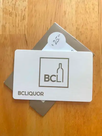 SOLD - BC Liquor Store Gift Card - $25 Value for $15, View more