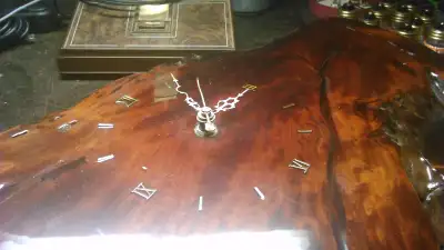 Wall tree trunk clock, View more