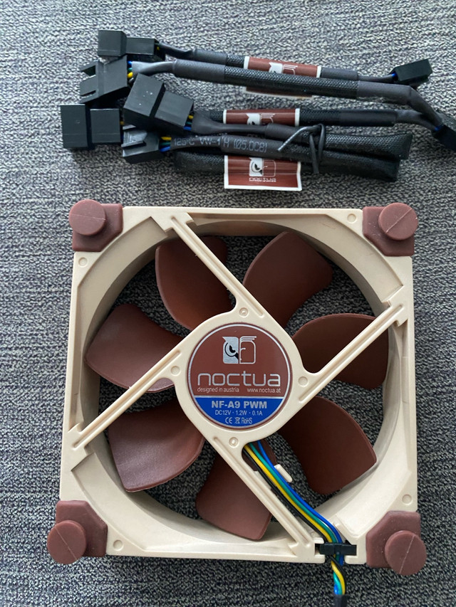 Noctua NF-A9 PWN PC Fan in System Components in Kitchener / Waterloo - Image 3