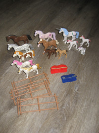 Playmobil Geobra Horses play set Unicorns lot~Cake Toppers