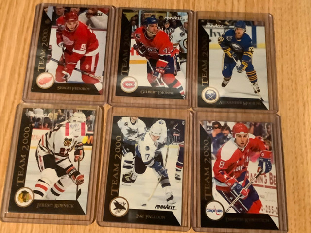 1992-93 Pinnacle USA Version #1-420 Team 2000 in Arts & Collectibles in Calgary - Image 3