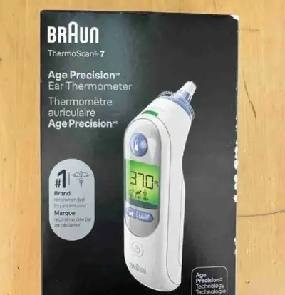 Braun Thermoscan 7 Thermometer - BNIB, View more