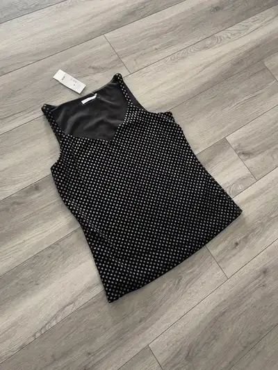 Ricki's Black Sequin Tank Top, View more