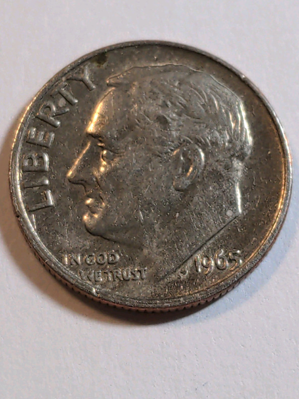 USA COIN ONE DIME 1965 in Arts & Collectibles in Mississauga / Peel Region