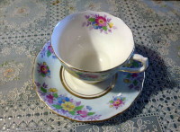 Vintage English Cup and Saucer