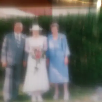 White dress, worn once for only a few hours. Will fit a lady weighing approx 130 - 135 lbs. and heig...