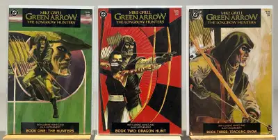 Green Arrow: The Longbow Hunters #1-3 Mike Grell comic books, View more