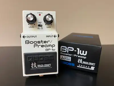 Boss BP-1w Booster/Preamp (Waza Craft), View more