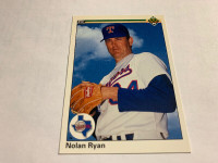 1990 Upper Deck Baseball #734 Nolan Ryan Texas Rangers NM -MT.