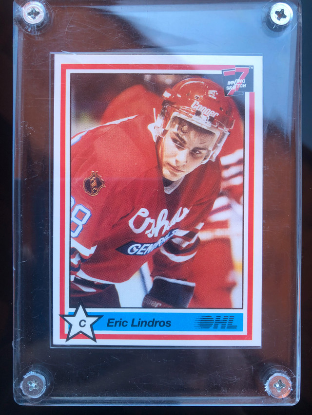 Eric Lindros Hockey Cards in Arts & Collectibles in Kamloops - Image 2