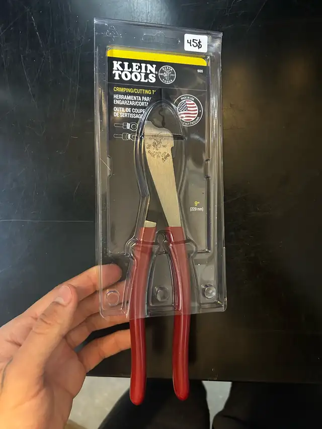 Klein Tools 9-inch Crimping/Cutting Tool