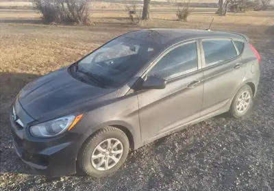 Manual Transmission 6 speed, 2013 Hyundai Accent GL 5 Door. If this ad is up then it is still availa...