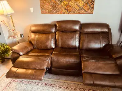 top of the line leather sofa, View more