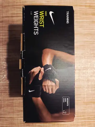 Nike 1 lb Wrist Weights, Pair, Home Gym, View more